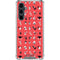 Looney Tunes Identity Red Pattern Galaxy S23 FE Clear Case