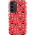 Looney Tunes Identity Red Pattern Galaxy S23 Plus Pro Case
