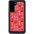 Looney Tunes Identity Red Pattern Galaxy S23 Plus Waterproof Case