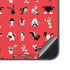 Looney Tunes Identity Red Pattern Galaxy S23 Skin
