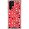 Looney Tunes Identity Red Pattern Galaxy S24 Ultra Clear Case