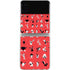 Looney Tunes Identity Red Pattern Galaxy Z Flip3 5G Skin