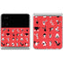 Looney Tunes Identity Red Pattern Galaxy Z Flip4 5G Skin