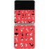 Looney Tunes Identity Red Pattern Galaxy Z Flip4 5G Skin