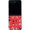 Looney Tunes Identity Red Pattern Galaxy Z Flip5 5G Skin