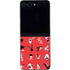 Looney Tunes Identity Red Pattern Galaxy Z Flip5 5G Skin