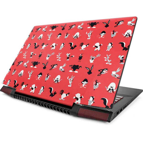 Looney Tunes Identity Red Pattern Lenovo IdeaPad Skin