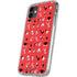 Looney Tunes Identity Red Pattern iPhone 11 Clear Case