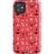 Looney Tunes Identity Red Pattern iPhone 11 Impact Case