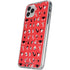 Looney Tunes Identity Red Pattern iPhone 11 Pro Clear Case