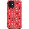 Looney Tunes Identity Red Pattern iPhone 12 Impact Case