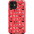 Looney Tunes Identity Red Pattern iPhone 12 Impact Case