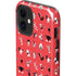 Looney Tunes Identity Red Pattern iPhone 12 Impact Case