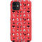 Looney Tunes Identity Red Pattern iPhone 12 Mini Lite Case