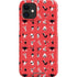 Looney Tunes Identity Red Pattern iPhone 12 Mini Lite Case