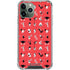 Looney Tunes Identity Red Pattern iPhone 12 Pro Clear Case