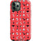Looney Tunes Identity Red Pattern iPhone 12 Pro Impact Case
