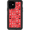 Looney Tunes Identity Red Pattern iPhone 12 Waterproof Case