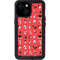 Looney Tunes Identity Red Pattern iPhone 13 Mini Waterproof Case