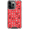 Looney Tunes Identity Red Pattern iPhone 13 Pro Clear Case