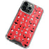 Looney Tunes Identity Red Pattern iPhone 13 Pro Clear Case