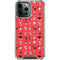 Looney Tunes Identity Red Pattern iPhone 13 Pro Max Clear Case