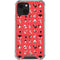 Looney Tunes Identity Red Pattern iPhone 14 Plus Clear Case