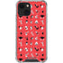 Looney Tunes Identity Red Pattern iPhone 14 Plus Clear Case