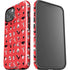 Looney Tunes Identity Red Pattern iPhone 14 Impact Case
