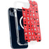 Looney Tunes Identity Red Pattern iPhone 14 Plus MagSafe Case