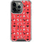 Looney Tunes Identity Red Pattern iPhone 15 Pro Clear Case