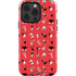Looney Tunes Identity Red Pattern iPhone 14 Pro Impact Case