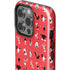 Looney Tunes Identity Red Pattern iPhone 15 Pro Impact Case