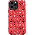Looney Tunes Identity Red Pattern iPhone 15 Pro Max Impact Case