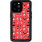 Looney Tunes Identity Red Pattern iPhone 14 Pro Max Waterproof Case