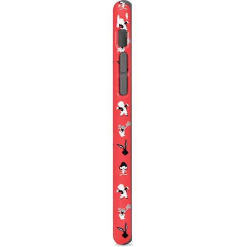 Looney Tunes Identity Red Pattern iPhone 7 Pro Case