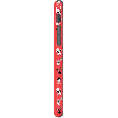 Looney Tunes Identity Red Pattern iPhone 8 Pro Case