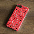 Looney Tunes Identity Red Pattern iPhone 8 Pro Case