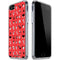 Looney Tunes Identity Red Pattern iPhone SE (2nd & 3rd Gen) Clear Case