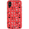 Looney Tunes Identity Red Pattern iPhone X Pro Case