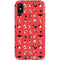 Looney Tunes Identity Red Pattern iPhone XS Pro Case