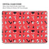 Looney Tunes Identity Red Pattern MacBook Air 15in (2023-2025) Case plus Skin