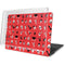 Looney Tunes Identity Red Pattern MacBook Pro 13in (2020) Case plus Skin