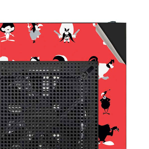 Looney Tunes Identity Red Pattern NZXT H510 Compact ATX Mid-Tower Case Skin