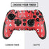 Looney Tunes Identity Red Pattern PlayStation Scuf Vantage 2 Controller Skin