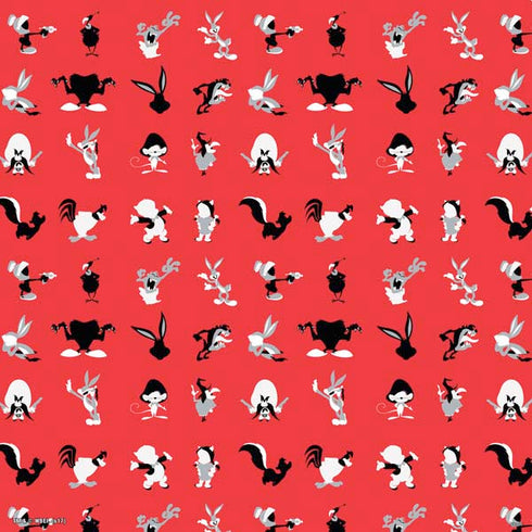 Looney Tunes Identity Red Pattern PS4 Slim Bundle Skin