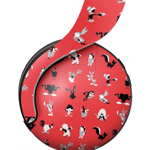 Looney Tunes Identity Red Pattern PULSE 3D Wireless Headset for PS5 Skin