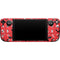Looney Tunes Identity Red Pattern Steam Deck Handheld Gaming Computer Skin