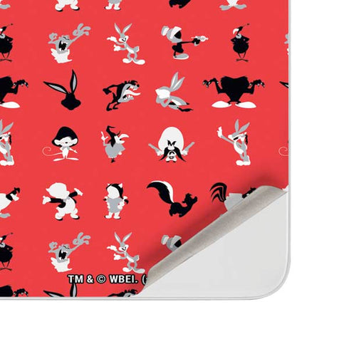 Looney Tunes Identity Red Pattern Surface Duo Skin