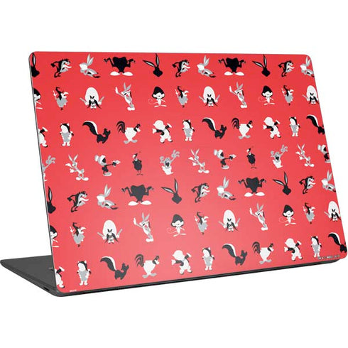 Looney Tunes Identity Red Pattern Surface Laptop 4 15in Skin